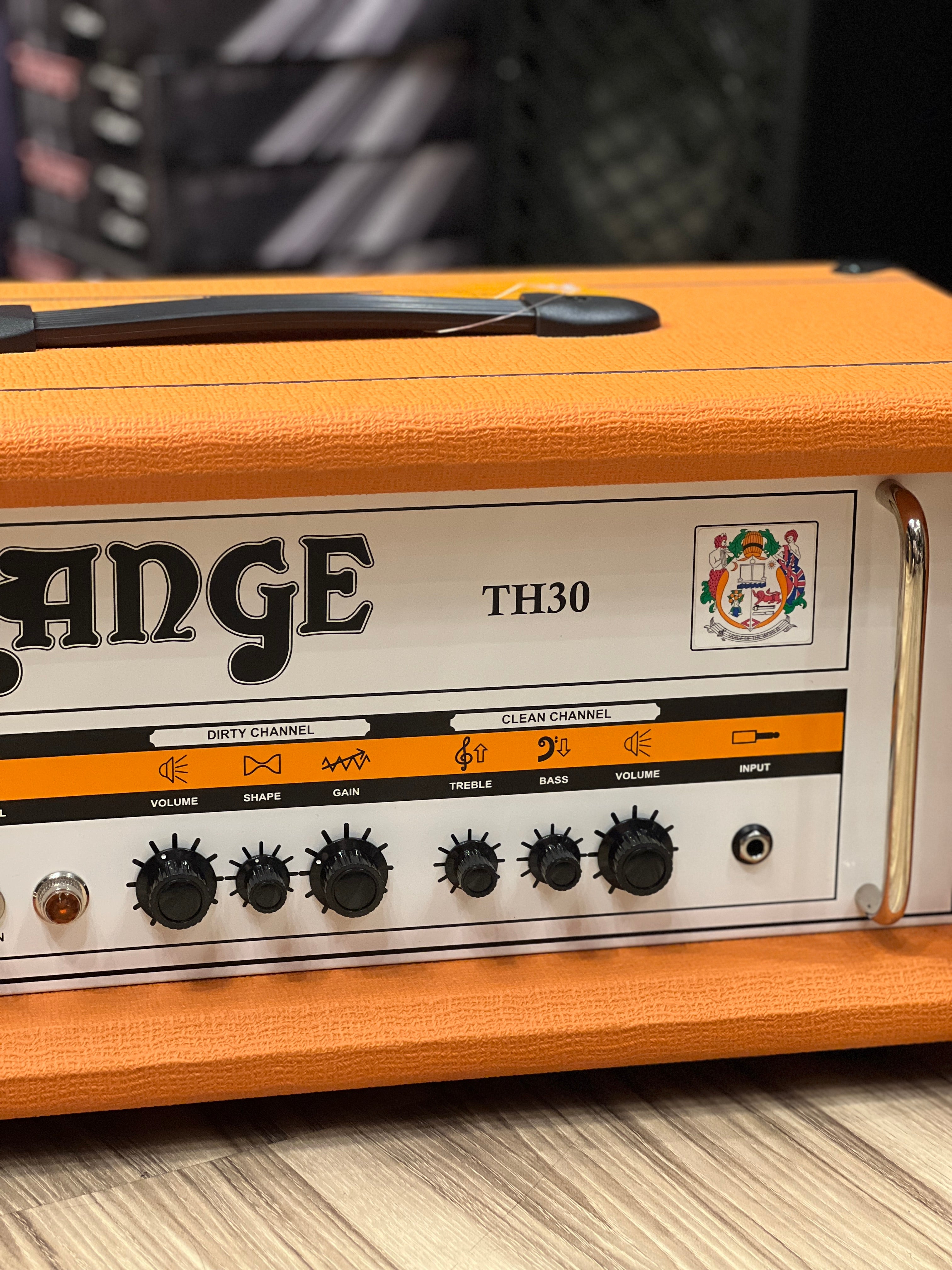 サテニークラスタートーンEX 30B オレンジブラウン＋アプリケーター Orange TH30 Class A Electric Guitar Amp Head – nafiriguitar.com