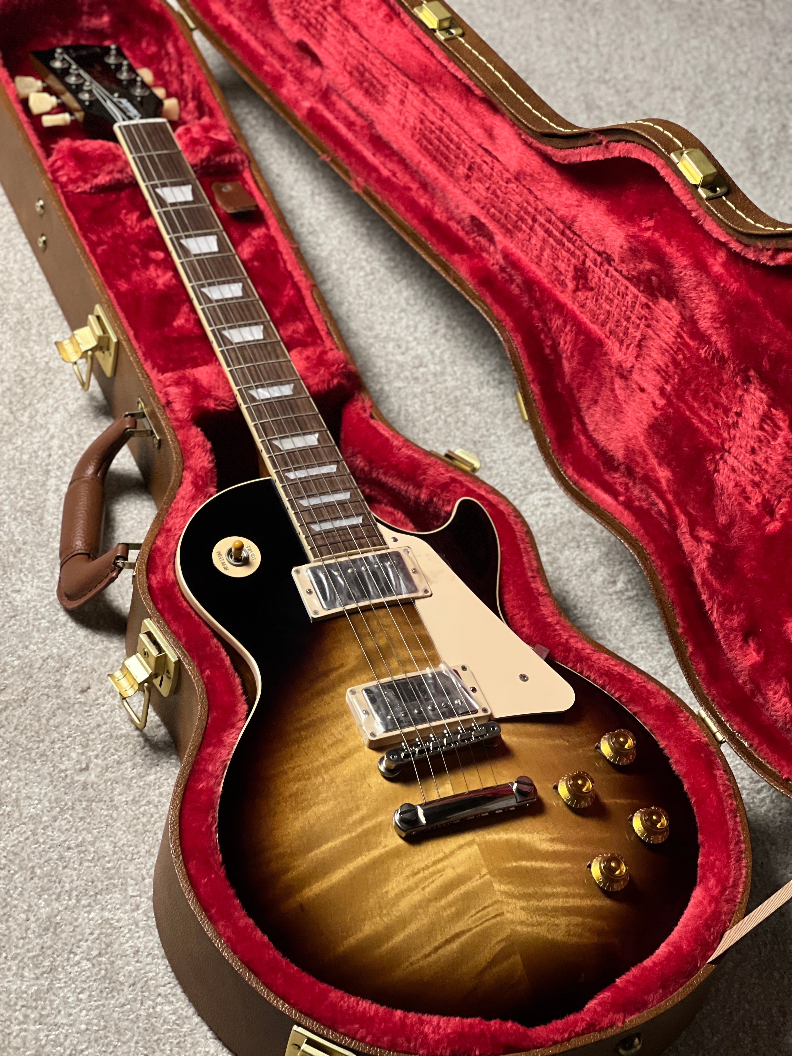 Gibson Les Paul Standard 50s Figured Top in Tobacco Burst