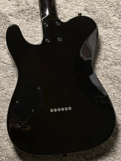 UW GuitarWorks Jazz Pop TL in Transparent Black