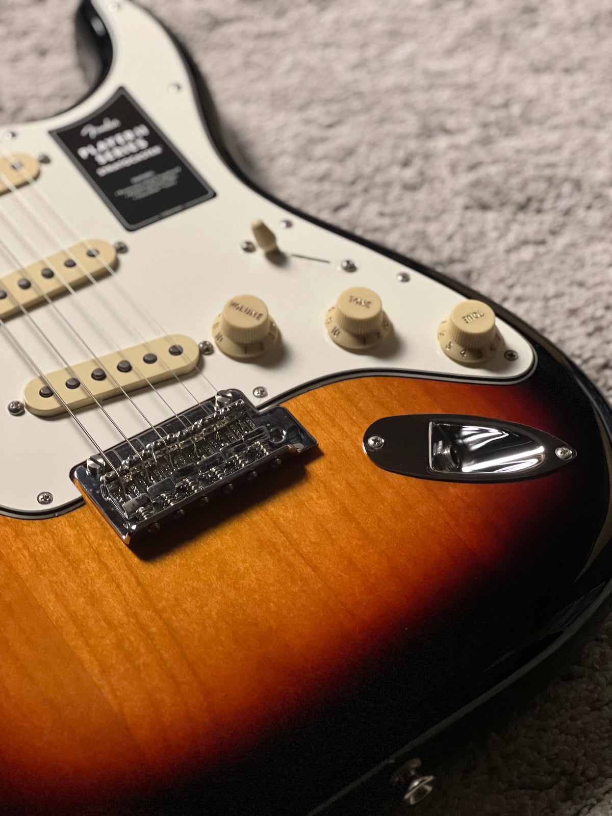 Fender Player II Stratocaster with RW FB in 3 Tone Sunburst MXS24055370