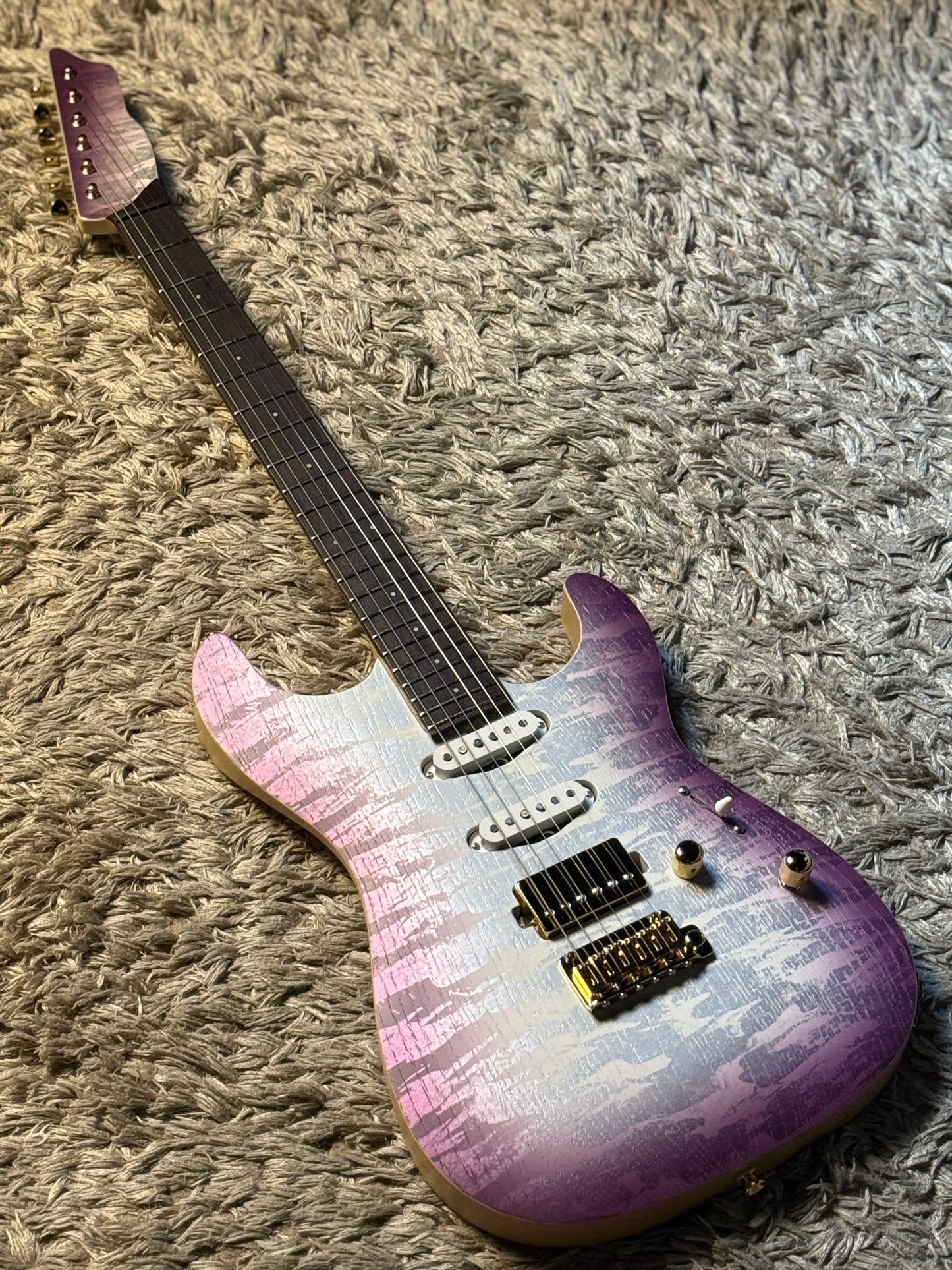 Saito S-622 SSH with Rosewood and Gold Hardware in Kunzite 253031