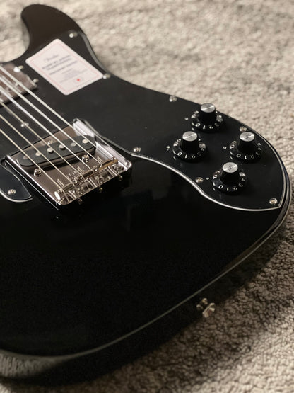Fender Japan Traditional II 70s Telecaster Custom with Maple FB in Black JD26002622