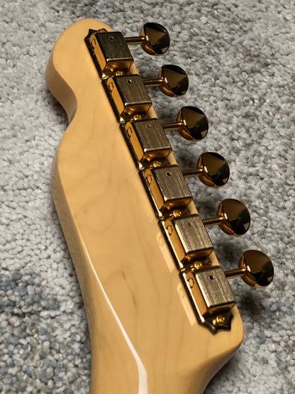 Tokai Japan ATE-102G/R Breezysound Japan in See Thru White with Gold Hardware 231338