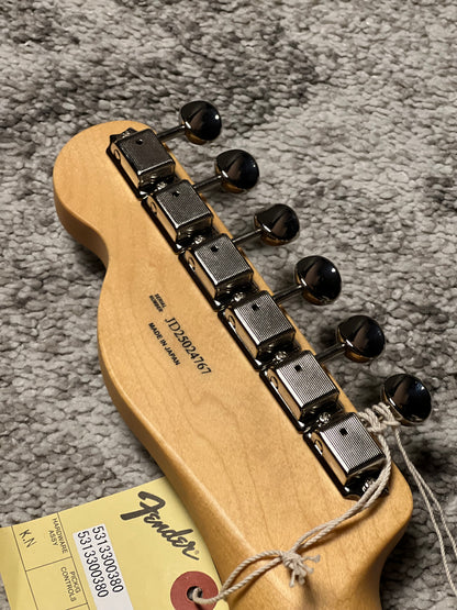 Fender MIJ Limited Telecaster with RW FB in Blanc JD25024767