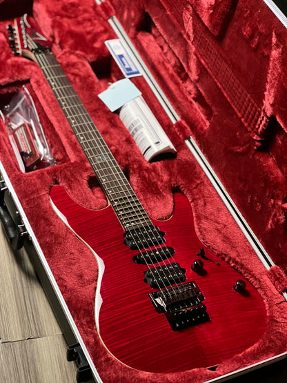 Ibanez KIKO100 Kiko Loureiro Signature in Transparent Ruby Red F2600386