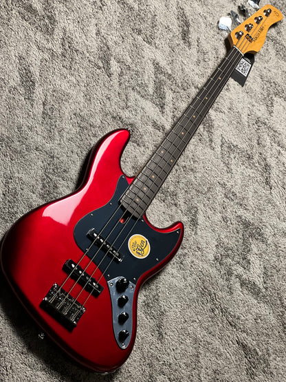 Sire Marcus Miller V3-4 New Gen Electric Bass Guitar in Candy Apple Red