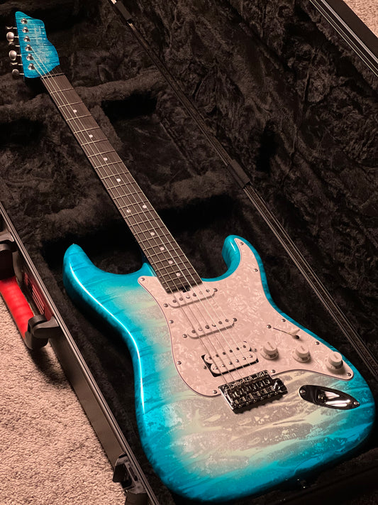 Saito S-622CS BEYOND SSH in Blue Lotus with Hardshell Case 253385
