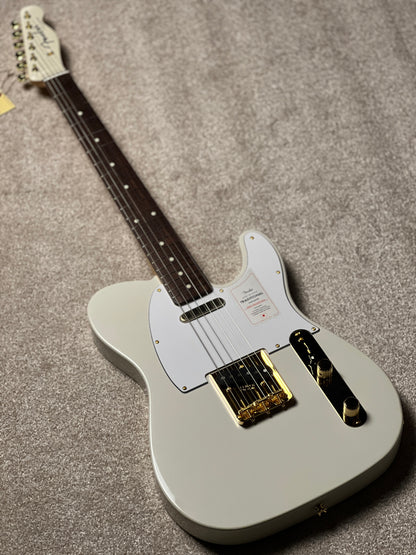 Fender Japan Traditional 2025 Collection 60s Telecaster with RW FB in White Pearl JD25014195