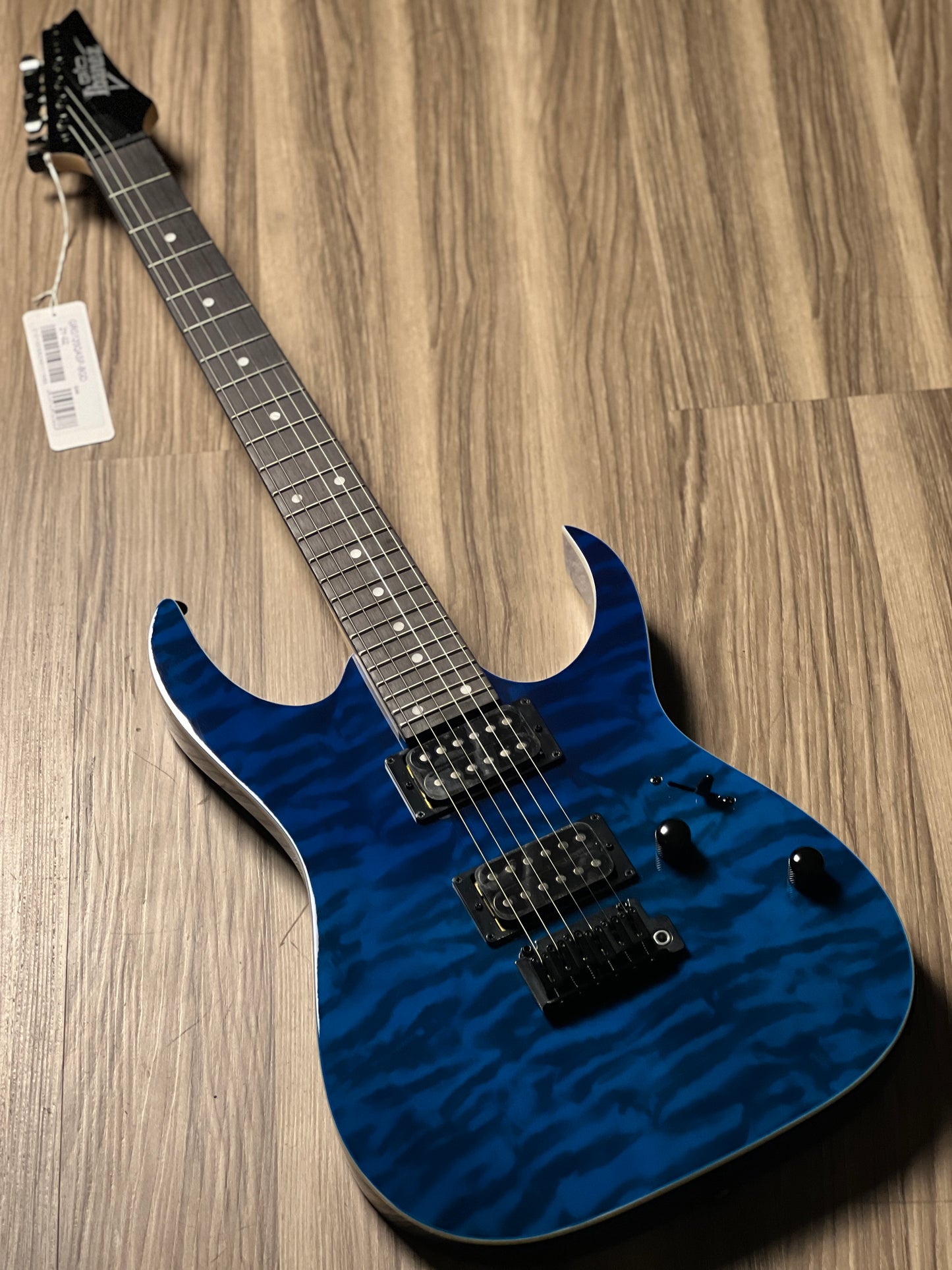 Ibanez Gio GRG120QASP-BGD 6-String in Blue Gradiation