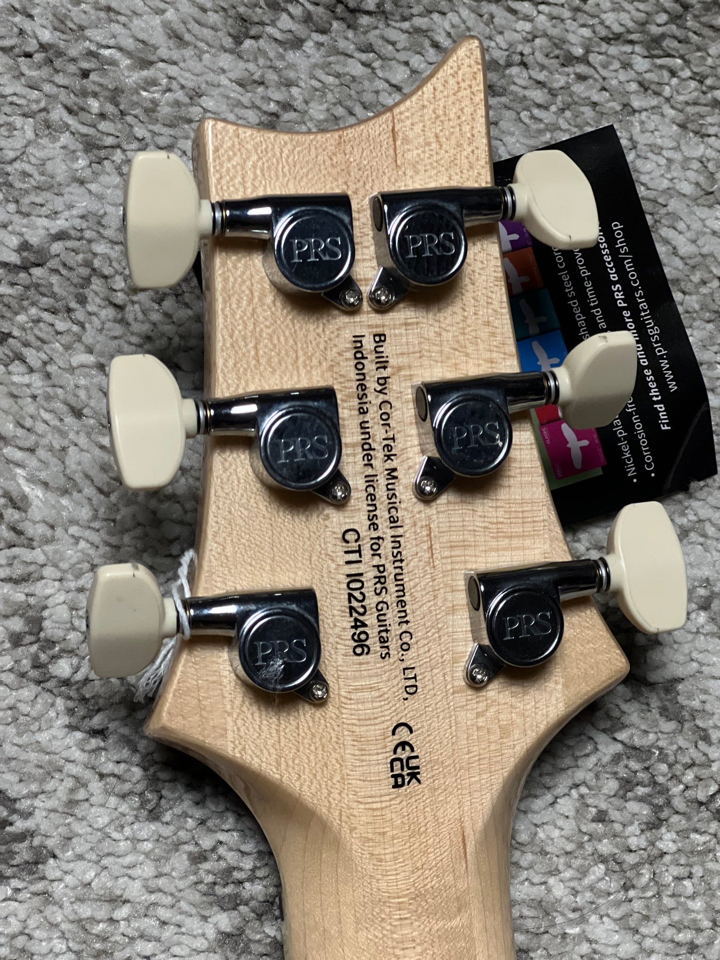 PRS SE Custom 24-08 Quilt in Faded Blue