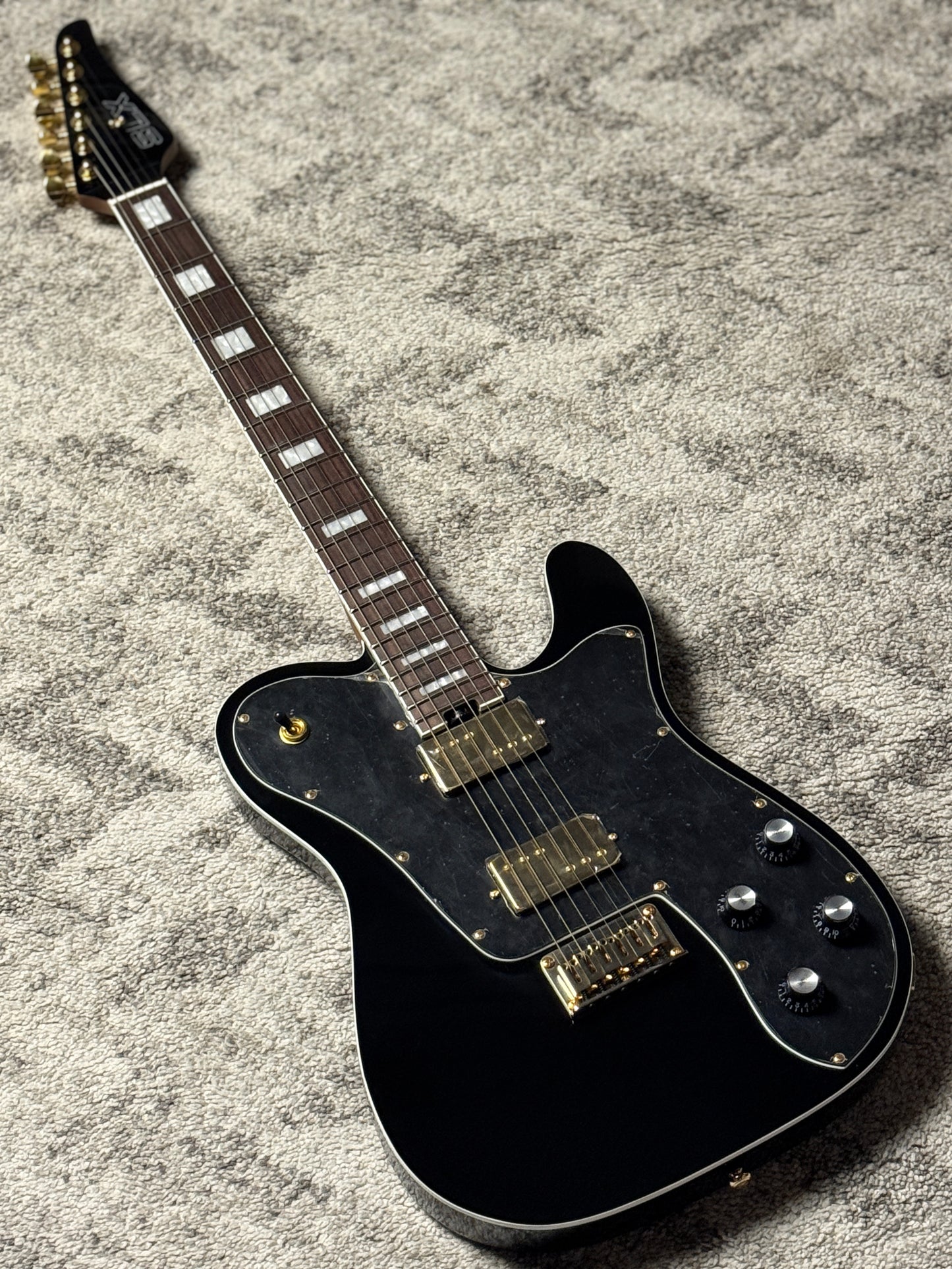 SLX Raven Deluxe HH in Black Beauty with Rosewood FB