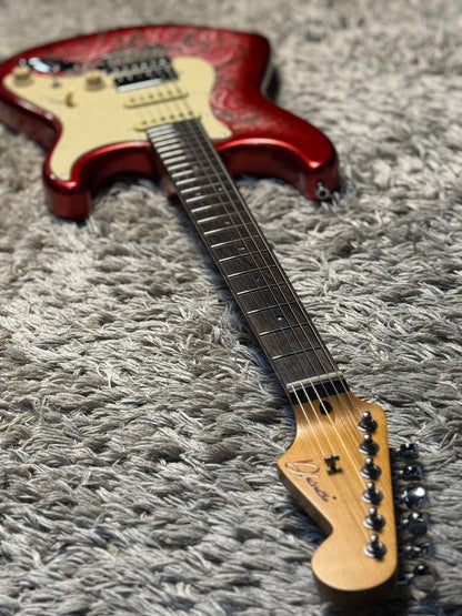 Dhatarattha Classic DST HSS in Pink Paisley with Rosewood FB