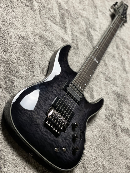 Schecter Hellraiser Hybrid C-1 FR S TBB in Trans Black Burst W24110107