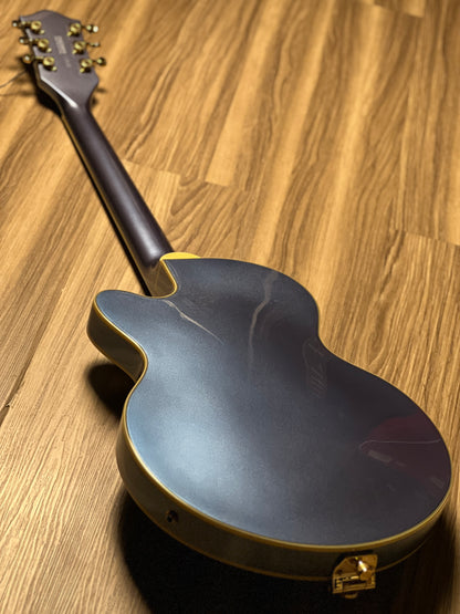 Gretsch G5655TG Electromatic Centre Block Jr Single-Cut w/Bigsby, Laurel FB in Cerulean Smoke