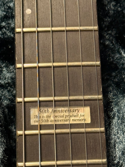 Tokai Talbo Blazing Fire 50th Anniversary in Silver Custom Shop