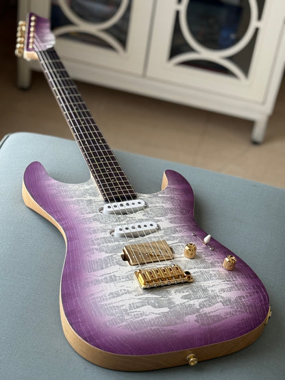 Saito S-622 SSH with Rosewood and Gold Hardware in Kunzite 253031