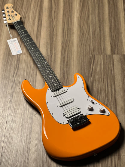 Sterling By Music Man Cutlass CT20 with Amaranth FB in Sunrise Orange