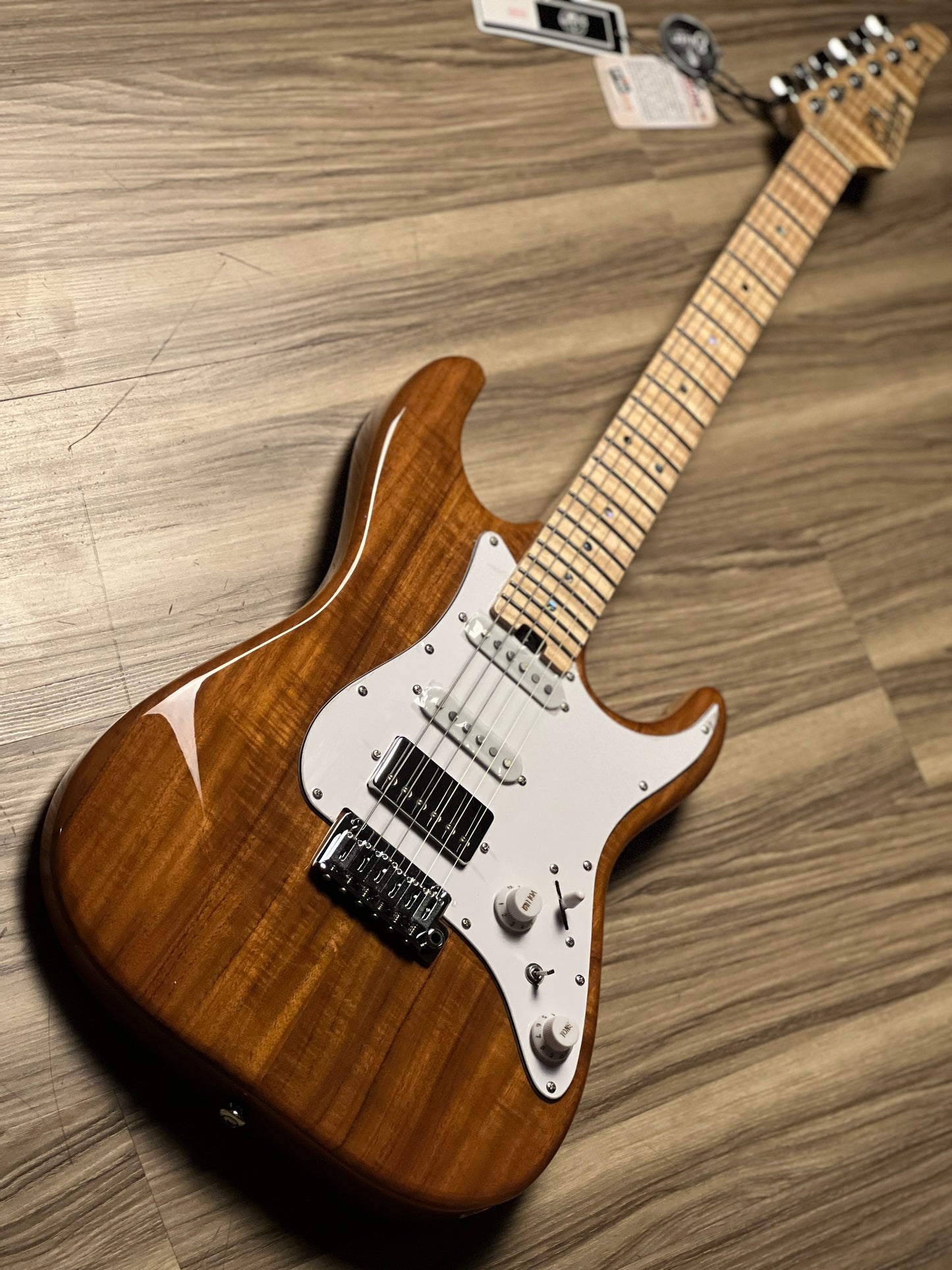 Soloking MS-1 Classic FMN Elite KOA/ASH With Flame Maple Neck Nafiri Special Run