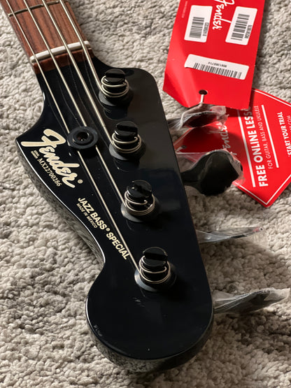 Fender Duff McKagan Precision Bass Guitar with Gigbag with RW FB in Pearl White MX22700286 (B Stock)