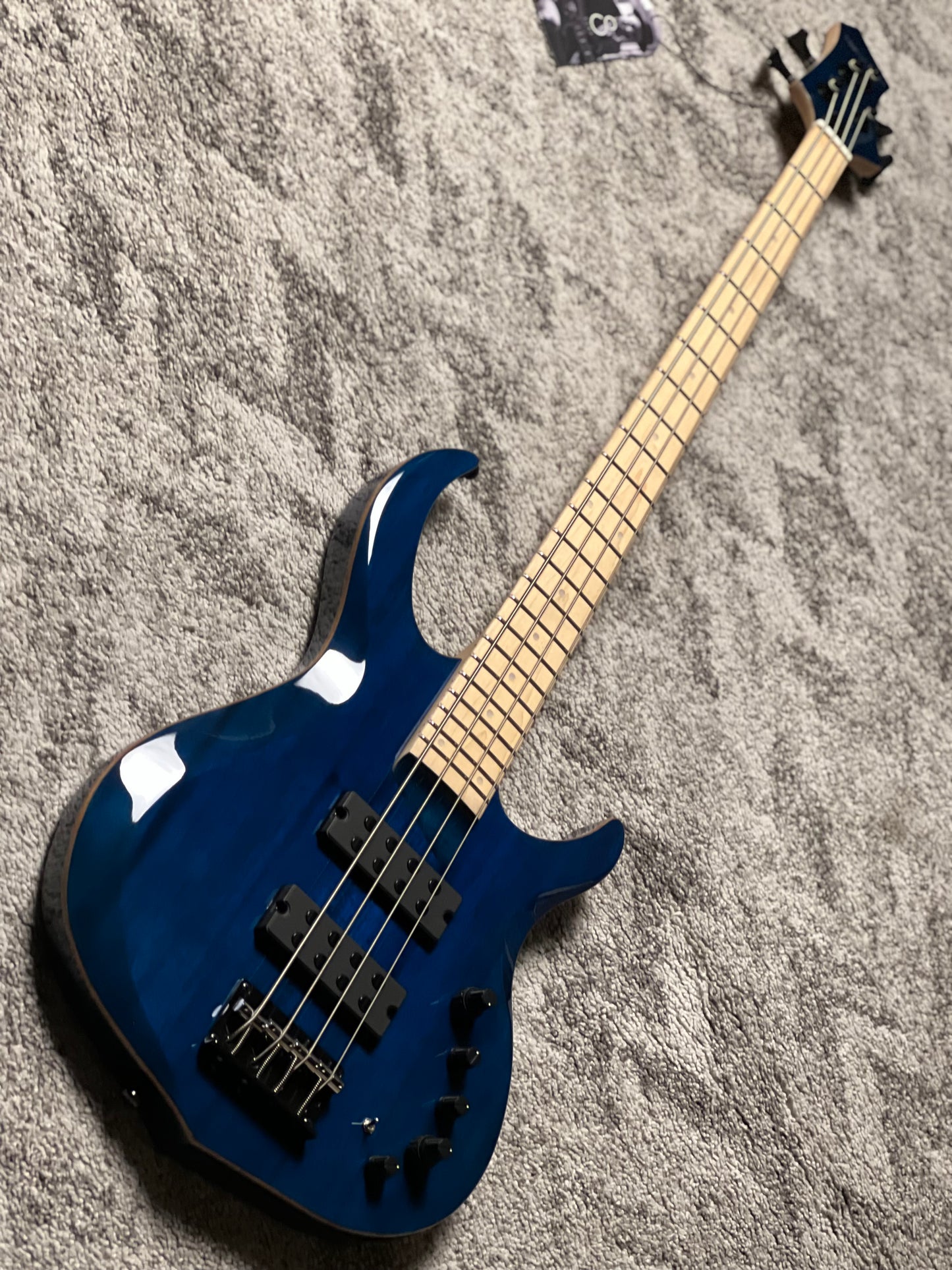 Sire Marcus Miller M2 4 String 2nd Gen Electric Bass in Transparent Blue