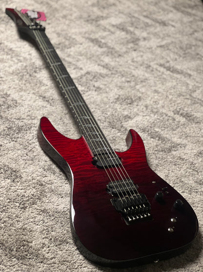 Schecter Reaper 6 Elite FR S BB - Blood Burst W26010958