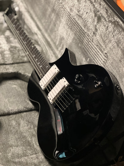 ESP LTD Ted Aguilar Signature TED-EC In Black with Hardshell Case W24022914