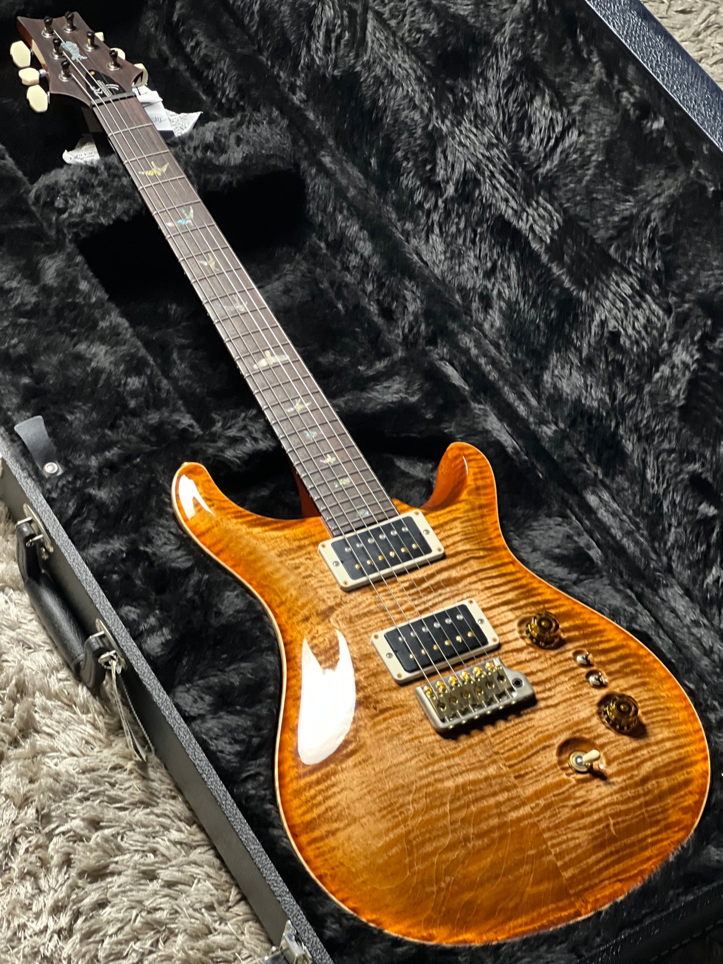 PRS 35th Anniversary Custom 24 in Autumn Sky 10 top 0329379