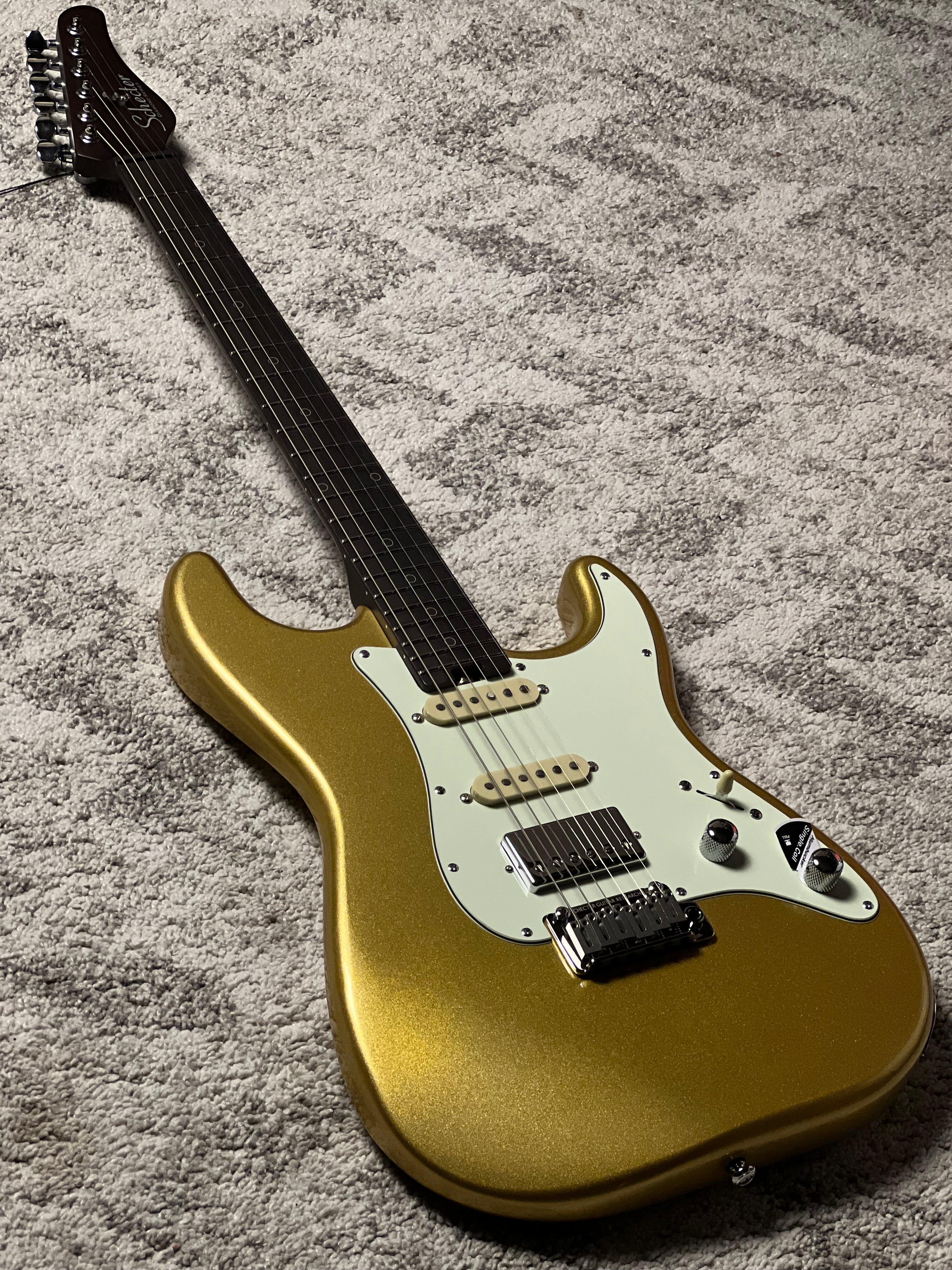 Schecter Nick Johnston Traditional HSS 10th Anniversary in Atomic