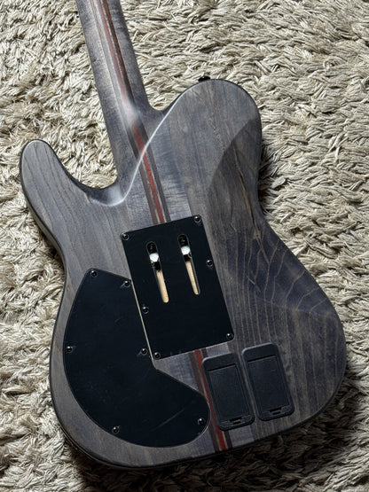 Schecter PT FR-S SLS Elite Evil Twin in Satin Black W26010893