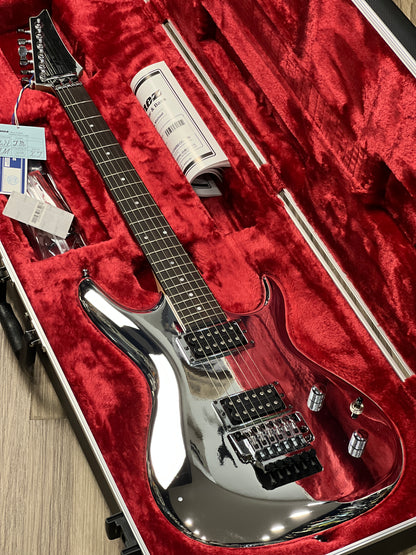 Ibanez JS3CR Joe Satriani Signature w/Case In Chrome Boy F2430683
