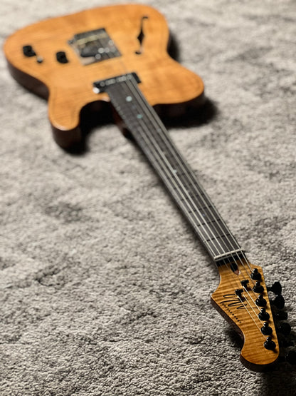 UW GuitarWorks Jazz Pop TL in Natural Gloss