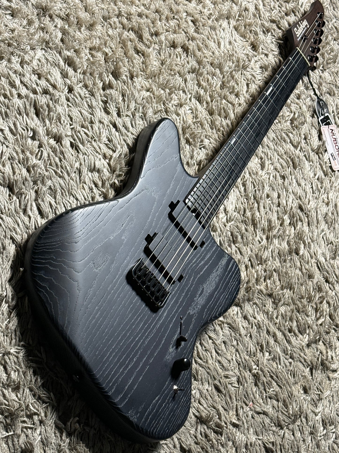 Soloking MJM-1 Custom HH with Wenge Neck in Driftwood Black