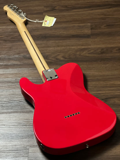 Fender Japan Hybrid II Telecaster พร้อม Maple FB สี Modena Red