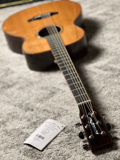 Tanglewood TRS1-E Rosewood Smart Solid Top Mini Folk Acoustic w/Pickup in Natural Gloss