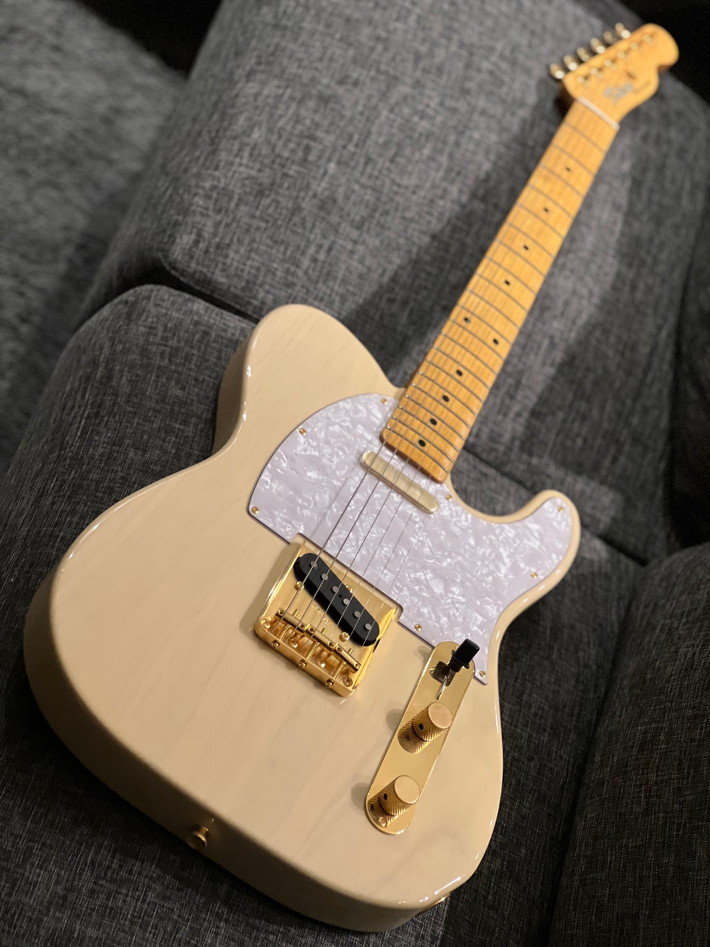 Tokai TTE-108GH WBL Limited Edition Breezysound White Blonde with Gold Hardware 180674