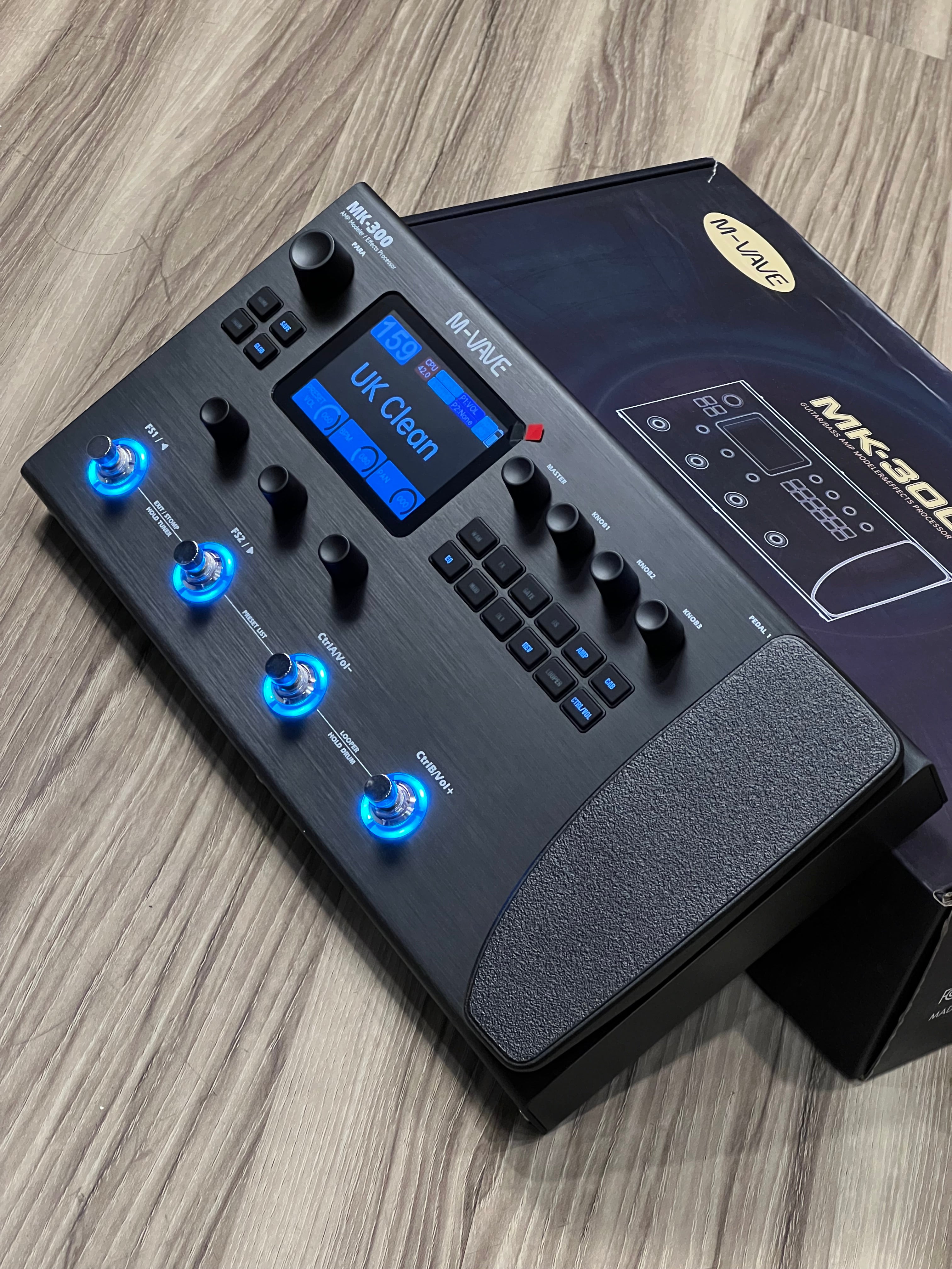 M-VAVE MK300 Guitar Multi-Effect Processor – nafiriguitar.com