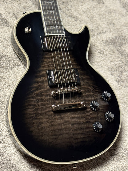 Epiphone Les Paul Custom Bats in Flight in Transparent Ebony Burst Limited Edition