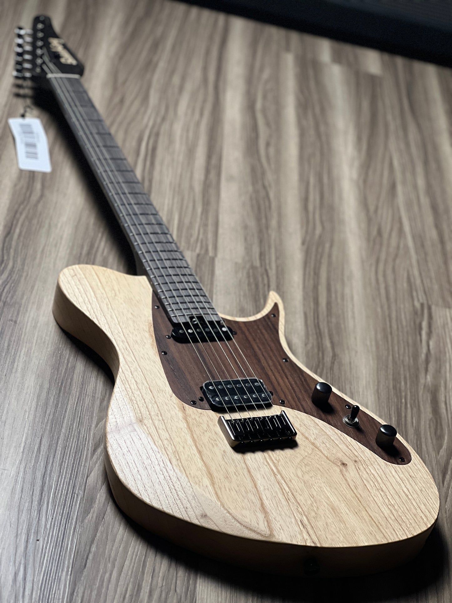 Soloking S408 in Natural with one piece rosewood neck and American Ash Body