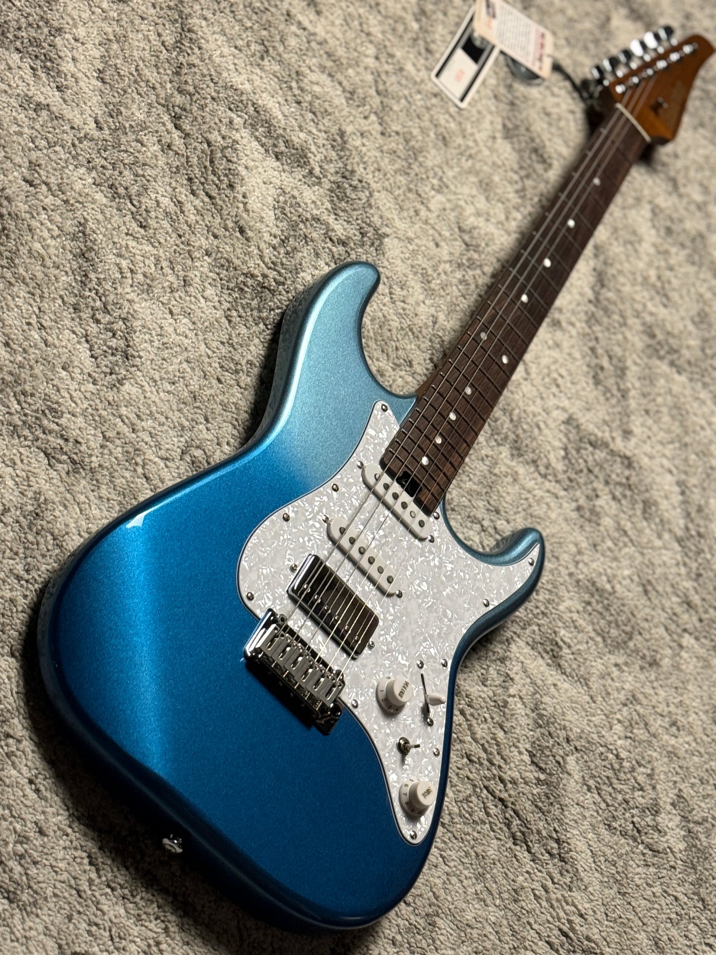 Soloking MS-11 Classic MKII with Rosewood FB in Lake Placid Blue