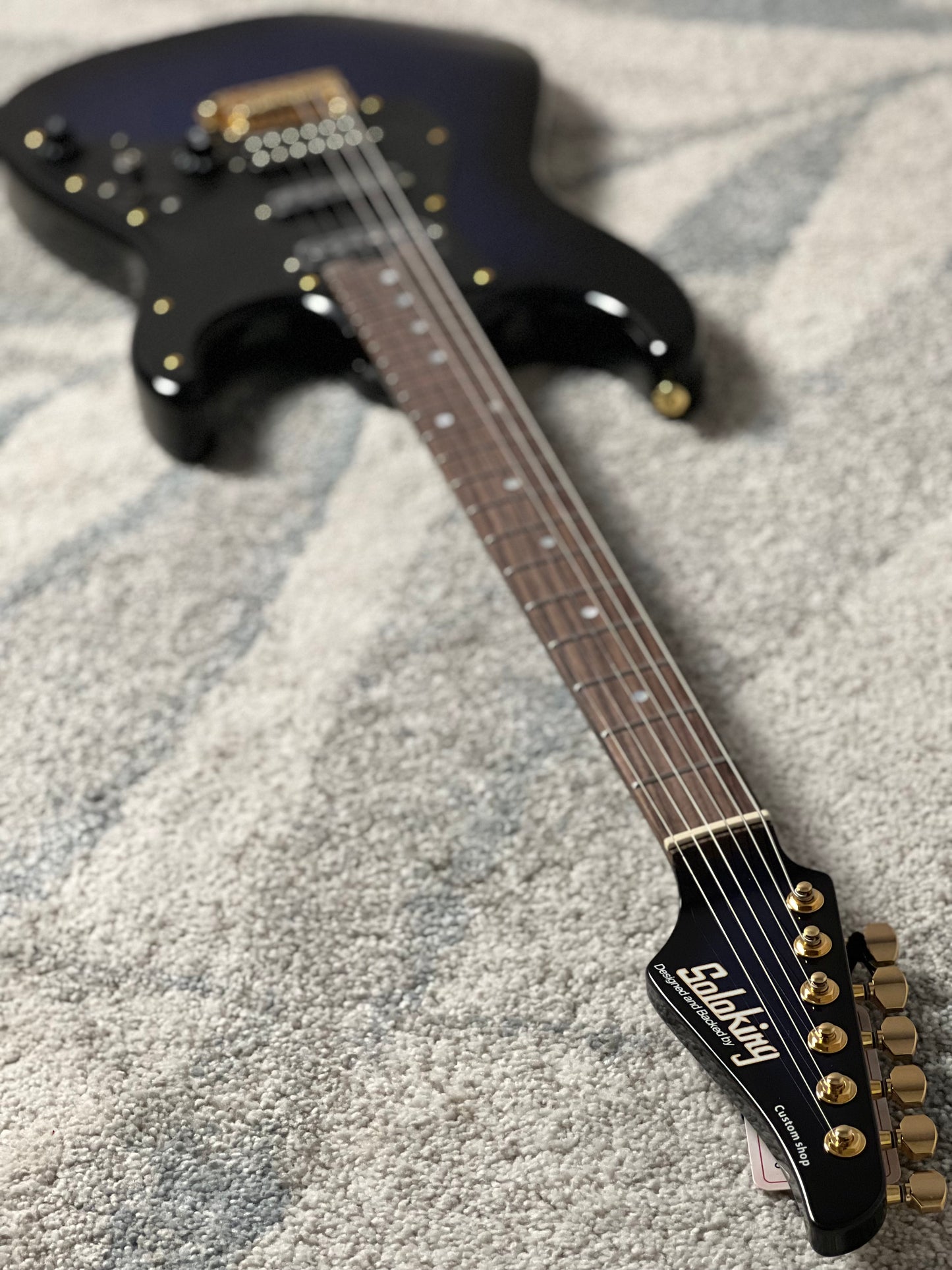 Soloking MS-2 Special Elite in Glitter Storm Purple Limited Edition