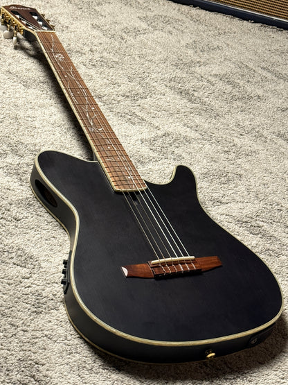 Ibanez TOD10N-TKF Tim Henson Signature Nylon in Transparent Black Flat 5B01PW240300700 (USED)