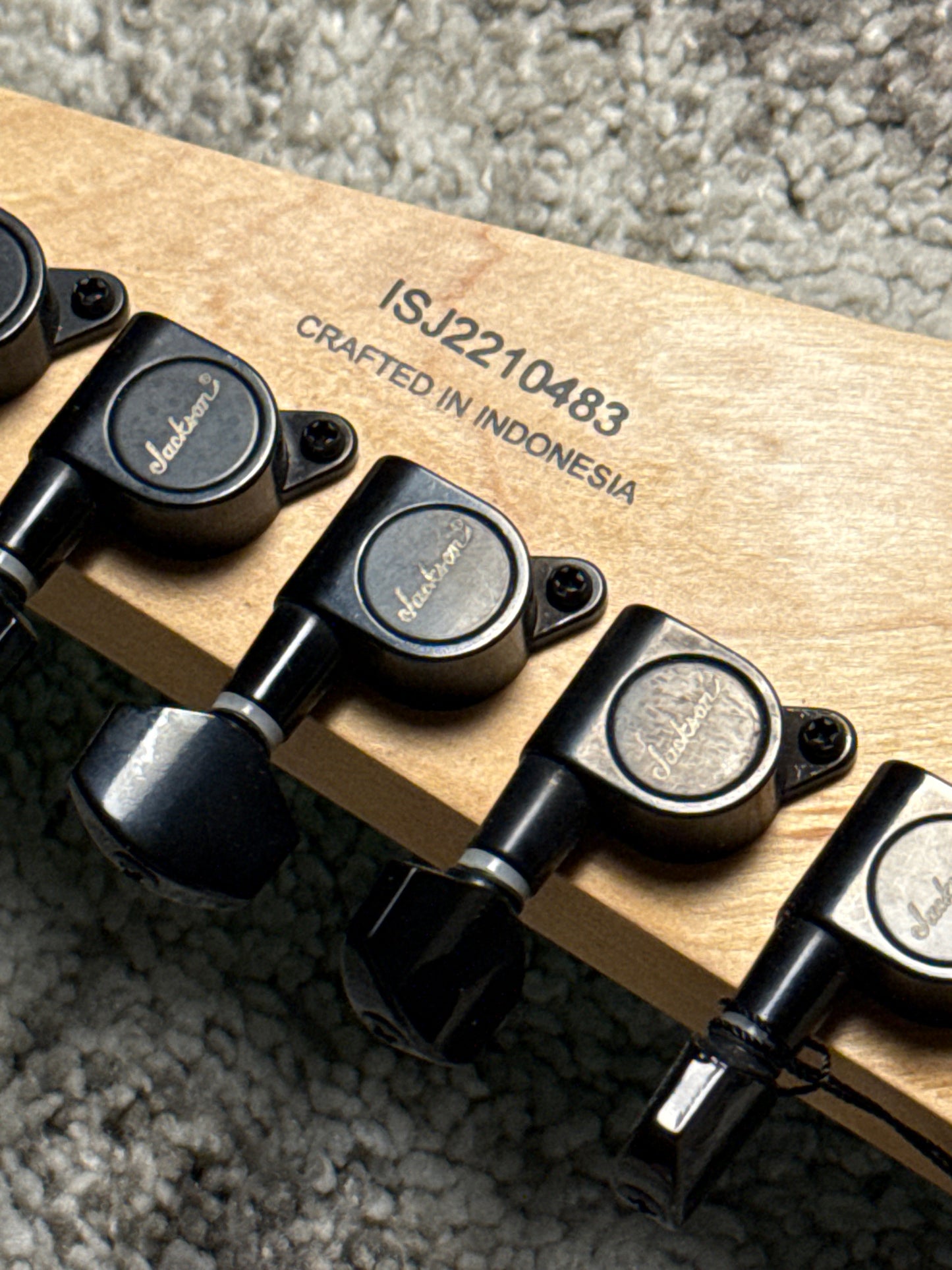 Jackson FSR X Series Dinky DK2XR HH with Laurel FB in Neon Green ISJ2210483 (USED)