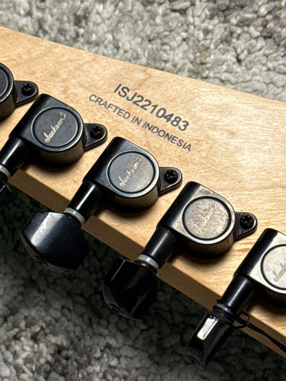 Jackson FSR X Series Dinky DK2XR HH with Laurel FB in Neon Green ISJ2210483 (USED)