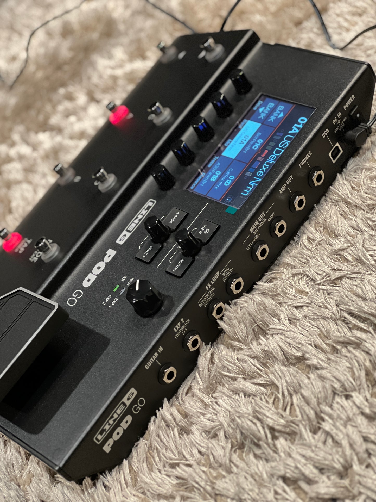 Line 6 POD Go Guitar Multi-effects Floor Processor