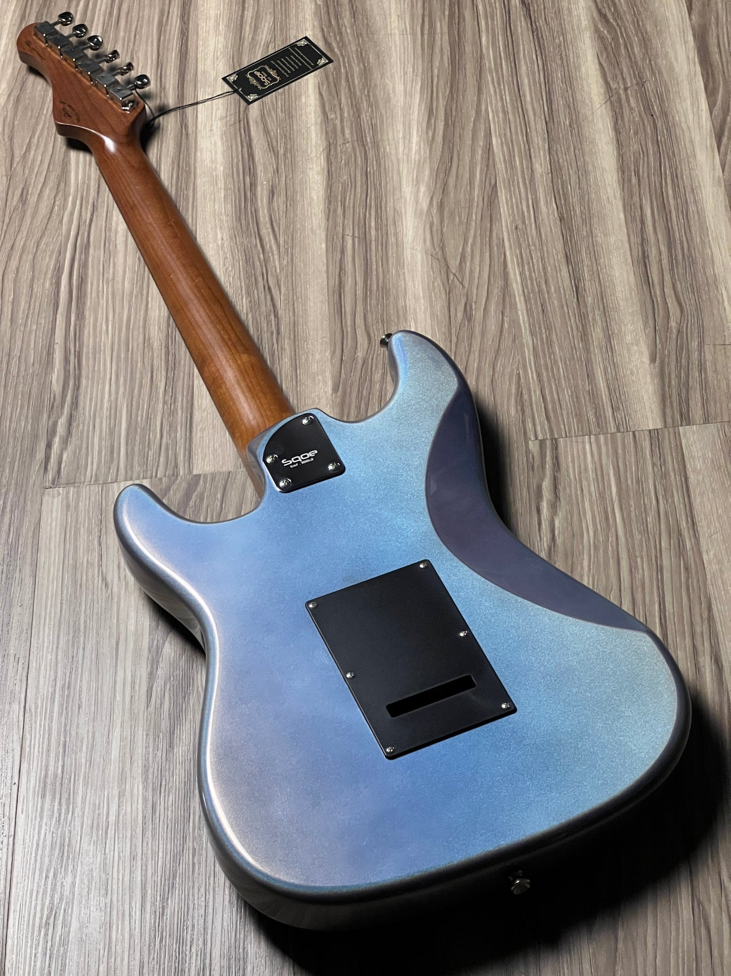 SQOE SEST750 HSS BL Roasted Maple Series in Aurora Blue Limited Edition