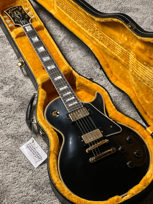 Gibson 1957 Les Paul Custom Reissue VOS - Ebony 2-Pickup 742127
