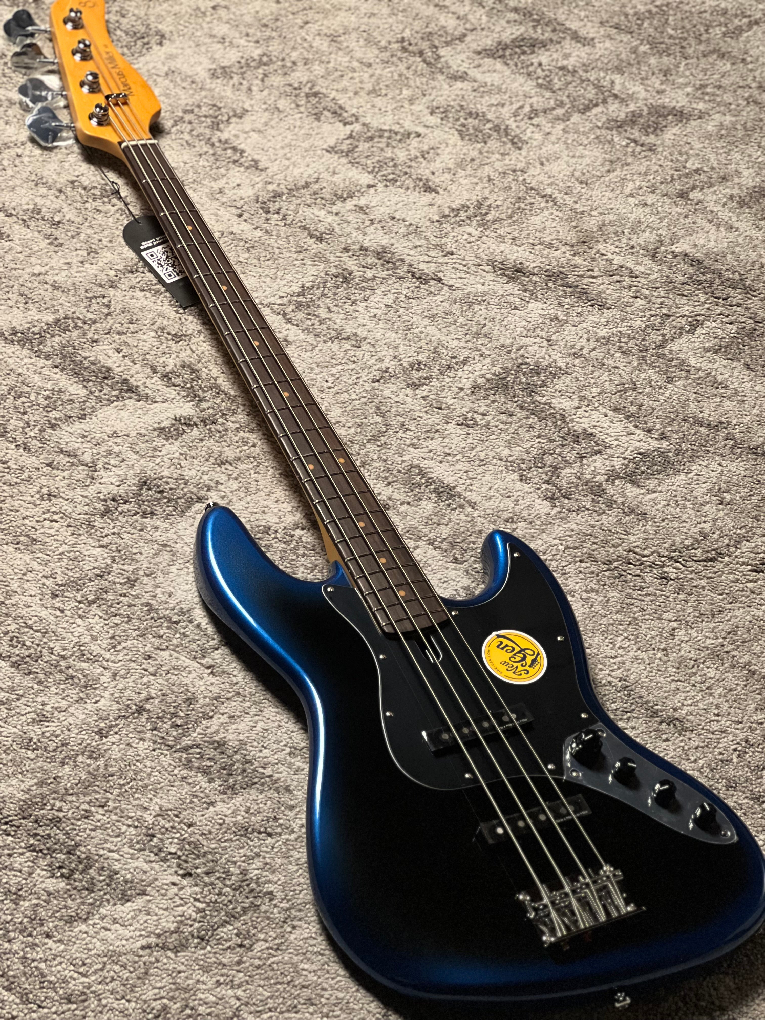 Sire Marcus Miller V3-4 New Gen Electric Bass Guitar in Midnight