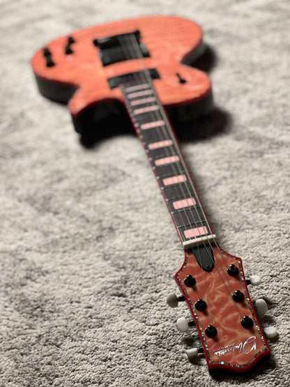 Dhatarattha Custom DLP in Trans Pink with 5A Quilt Top