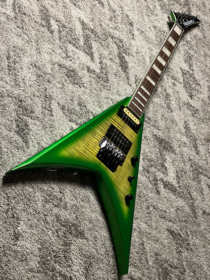 Jackson X Series Signature Scott Ian King V with RS FB in Baldini