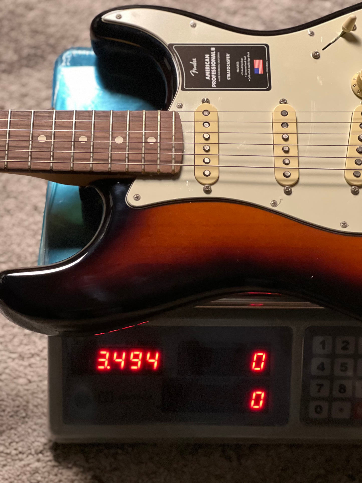 Fender American Professional II Stratocaster with RW FB in Anniversary 2-Tone Sunburst